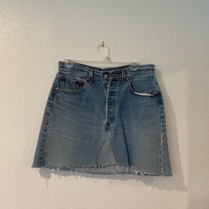 Vintage Levi’s denim skirt